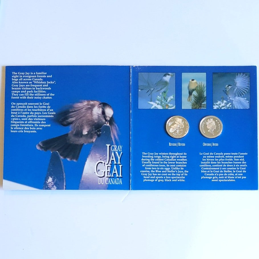 Sterling silver 1995 Birds of Canada - Fifty Cent Silver Two-Coin Set